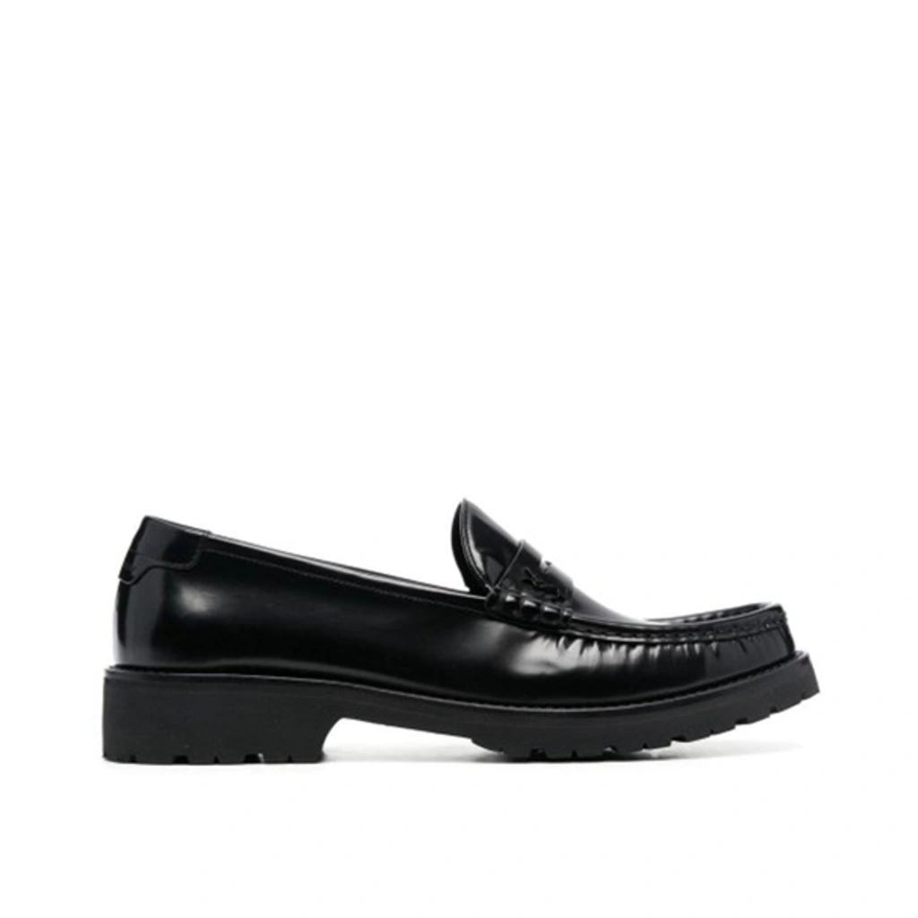 SAINT LAURENT Mocassino In Black Product Image