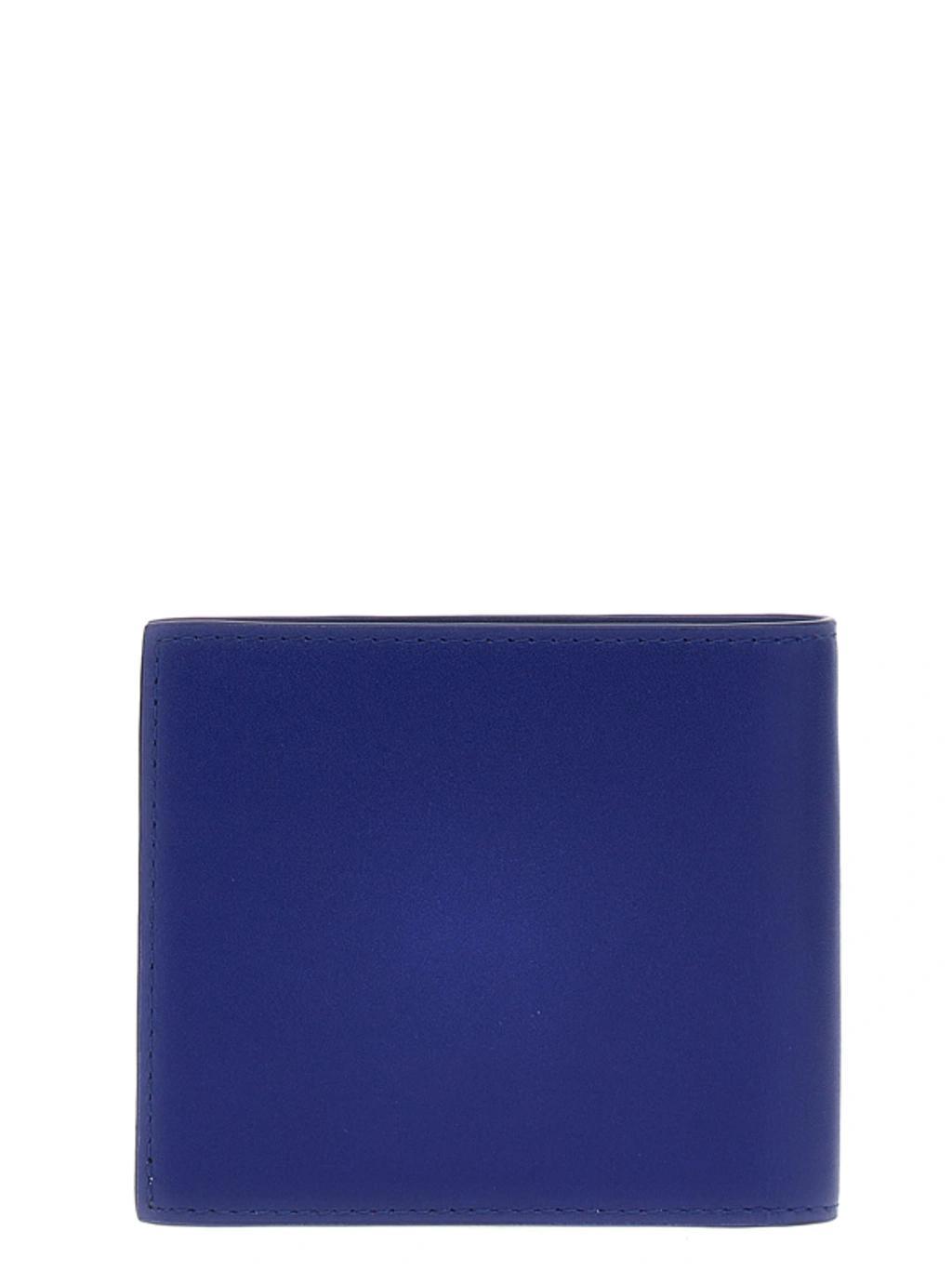 BURBERRY 'equestrian Knight Design' Wallet In Blue Product Image