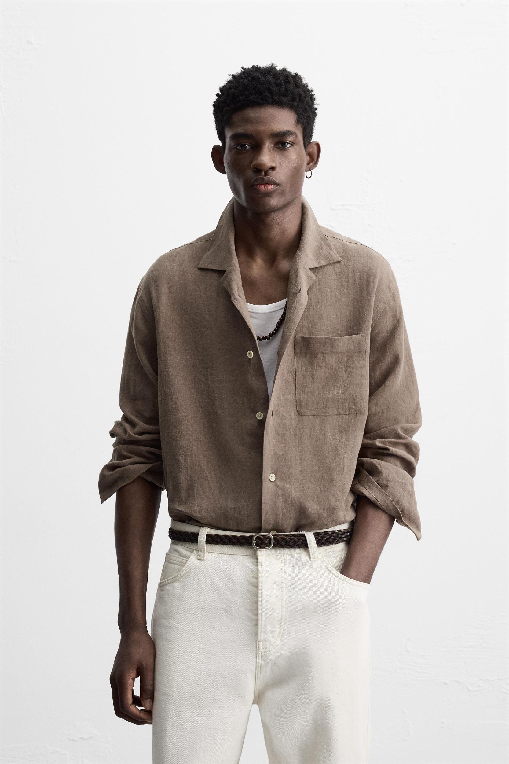 100% LINEN SHIRT Product Image