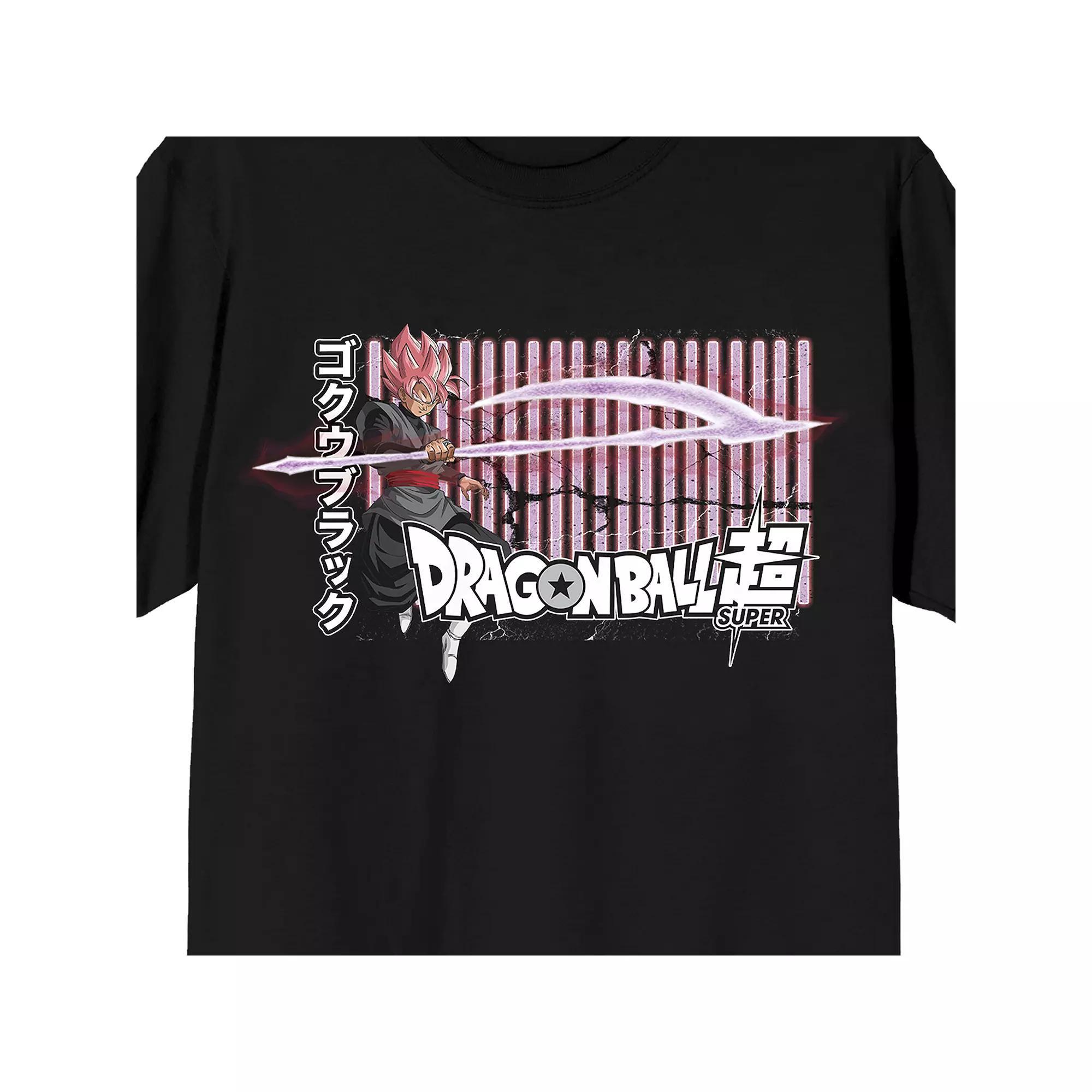 Men's Dragon Ball Super Black Goku Short Sleeve Graphic T-Shirt,  Product Image