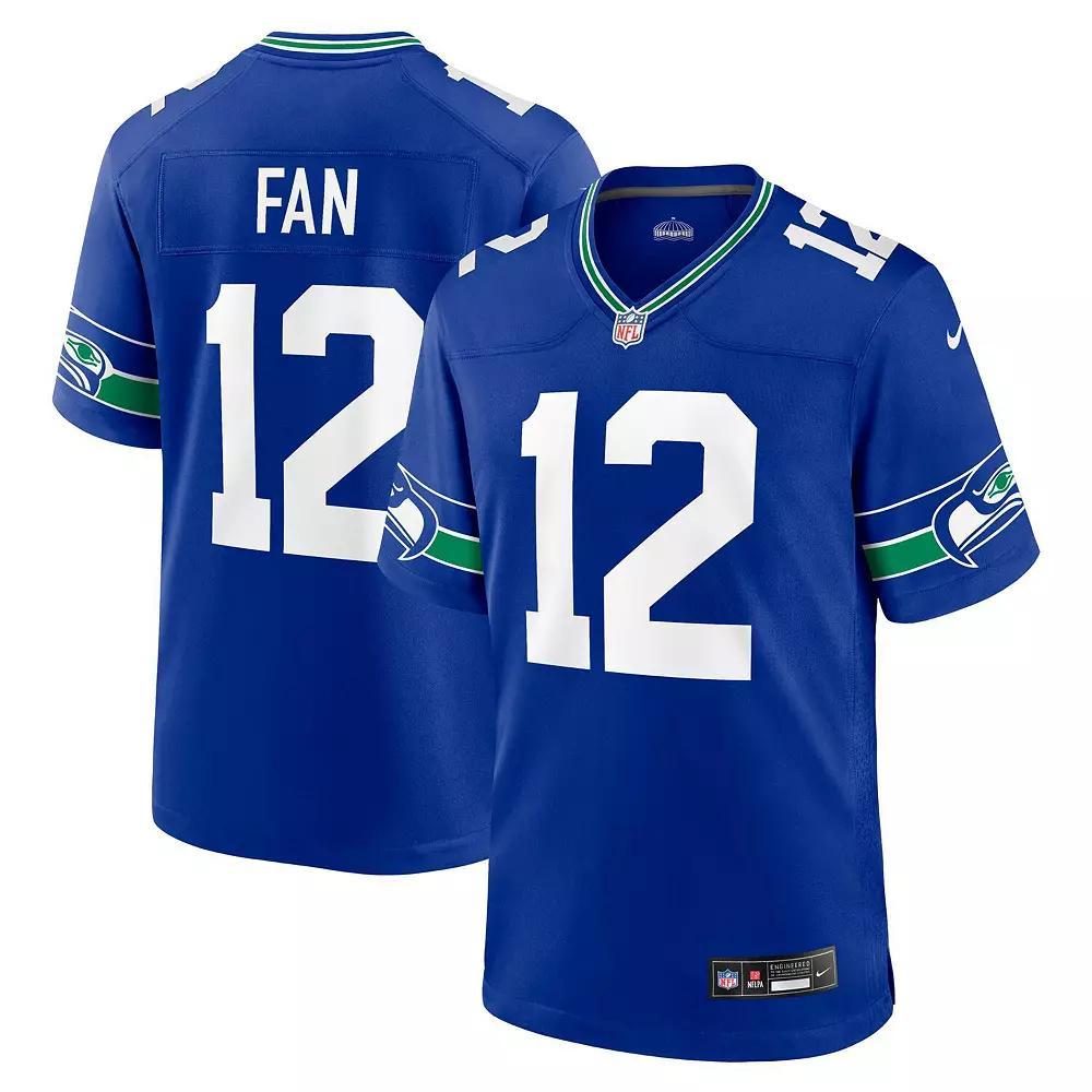 12th Fan Seattle Seahawks Nike Mens NFL Game Football Jersey | 67NM03LD78-EEO Product Image