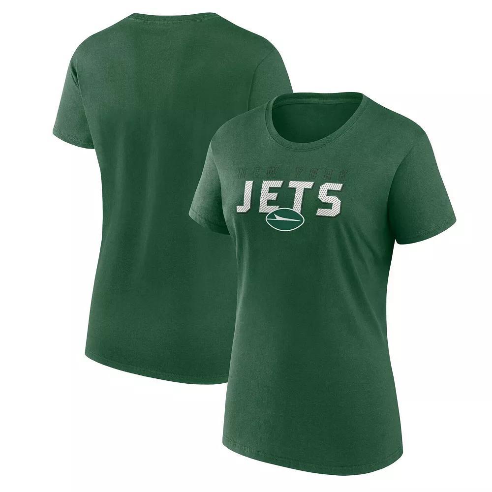 Women's Logo Athletic Green New York Jets Lean T-Shirt,  Product Image