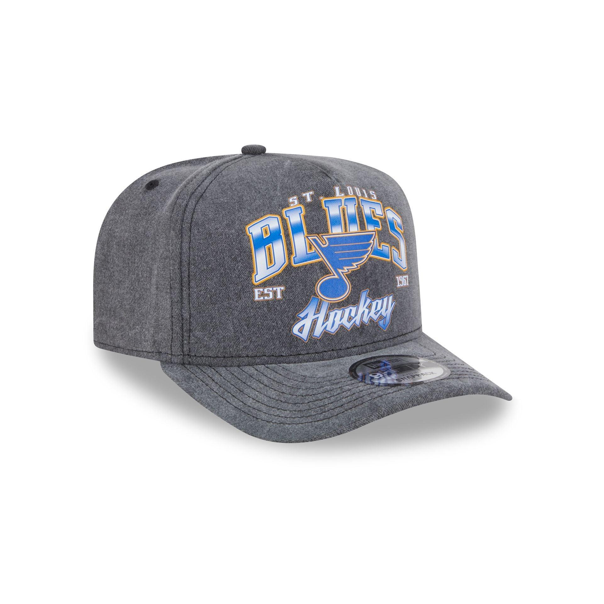 St. Louis Blues Washed 9FIFTY A-Frame Snapback Hat Male Product Image