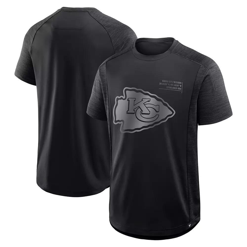 Men's Nike Heather Royal Los Angeles Rams Team Tri-Blend T-Shirt,  Product Image