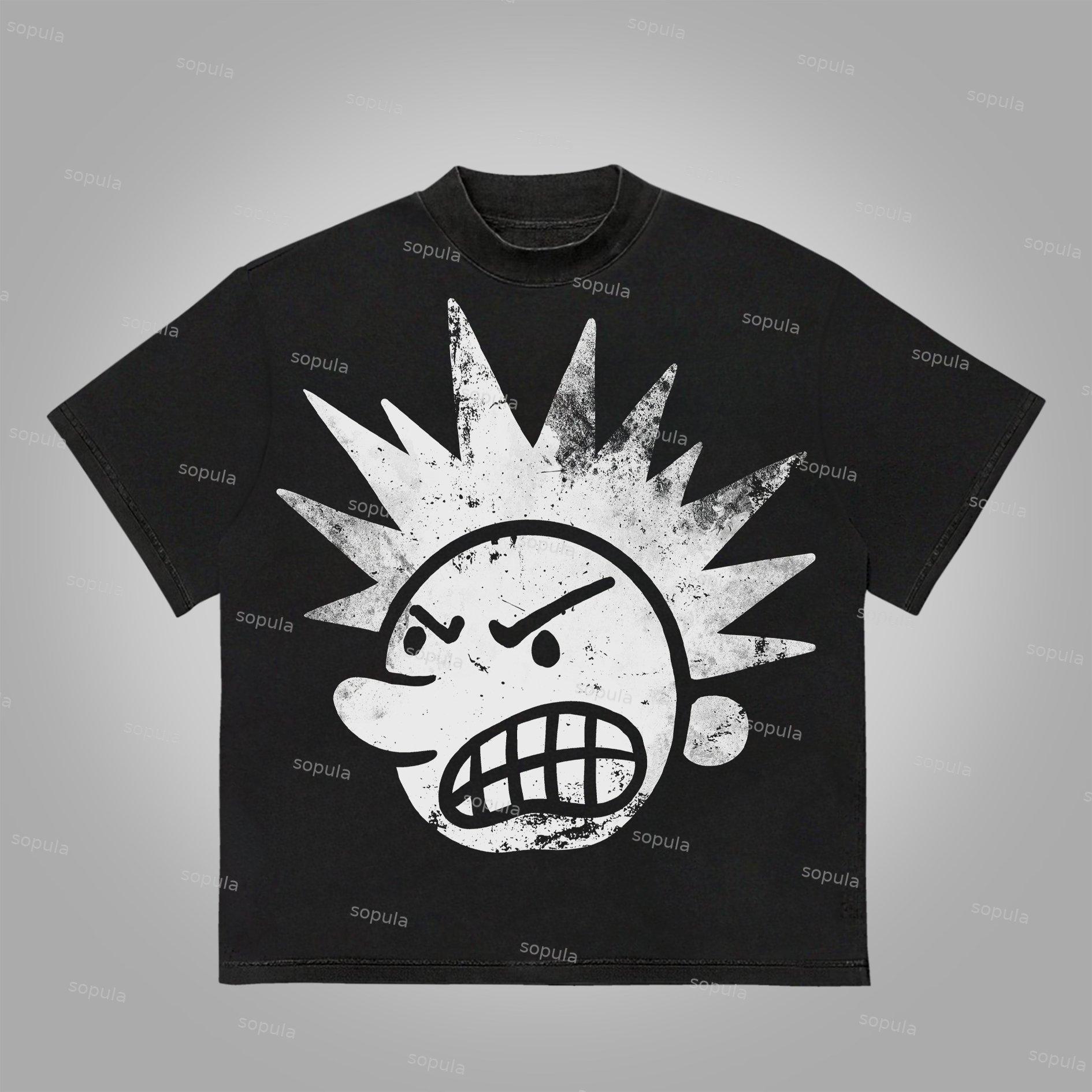Sopula The Brain Explodes Graphic Cotton T-Shirt Product Image