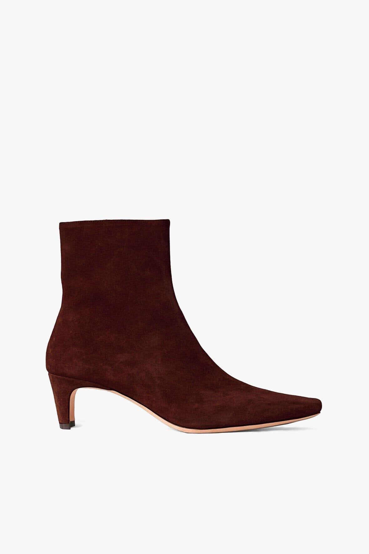 WALLY ANKLE BOOT | MAHOGANY SUEDE Product Image