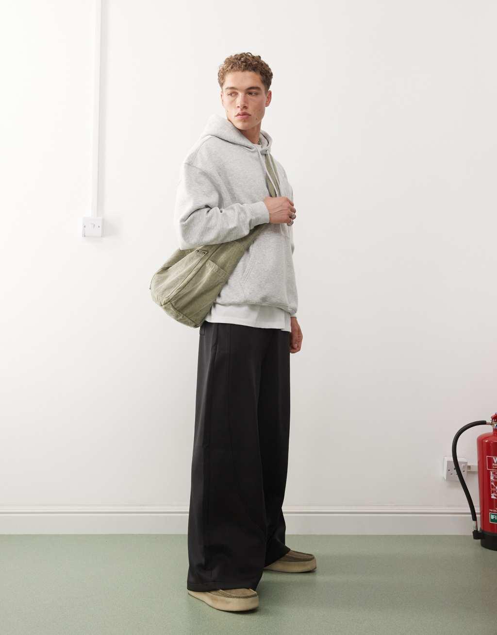 Weekday oversized hoodie melange Product Image