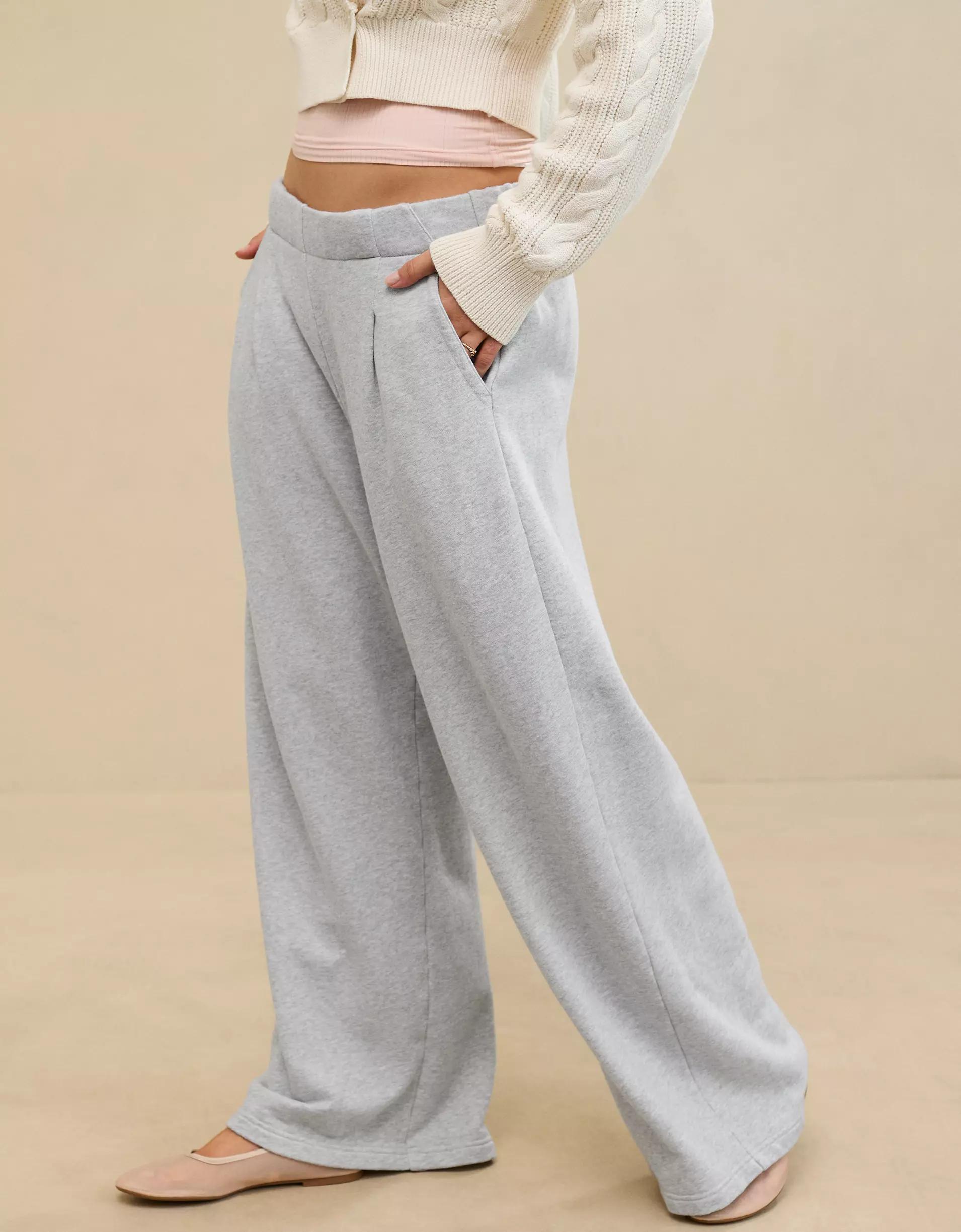 Aerie New Heights Fleece Trouser Product Image