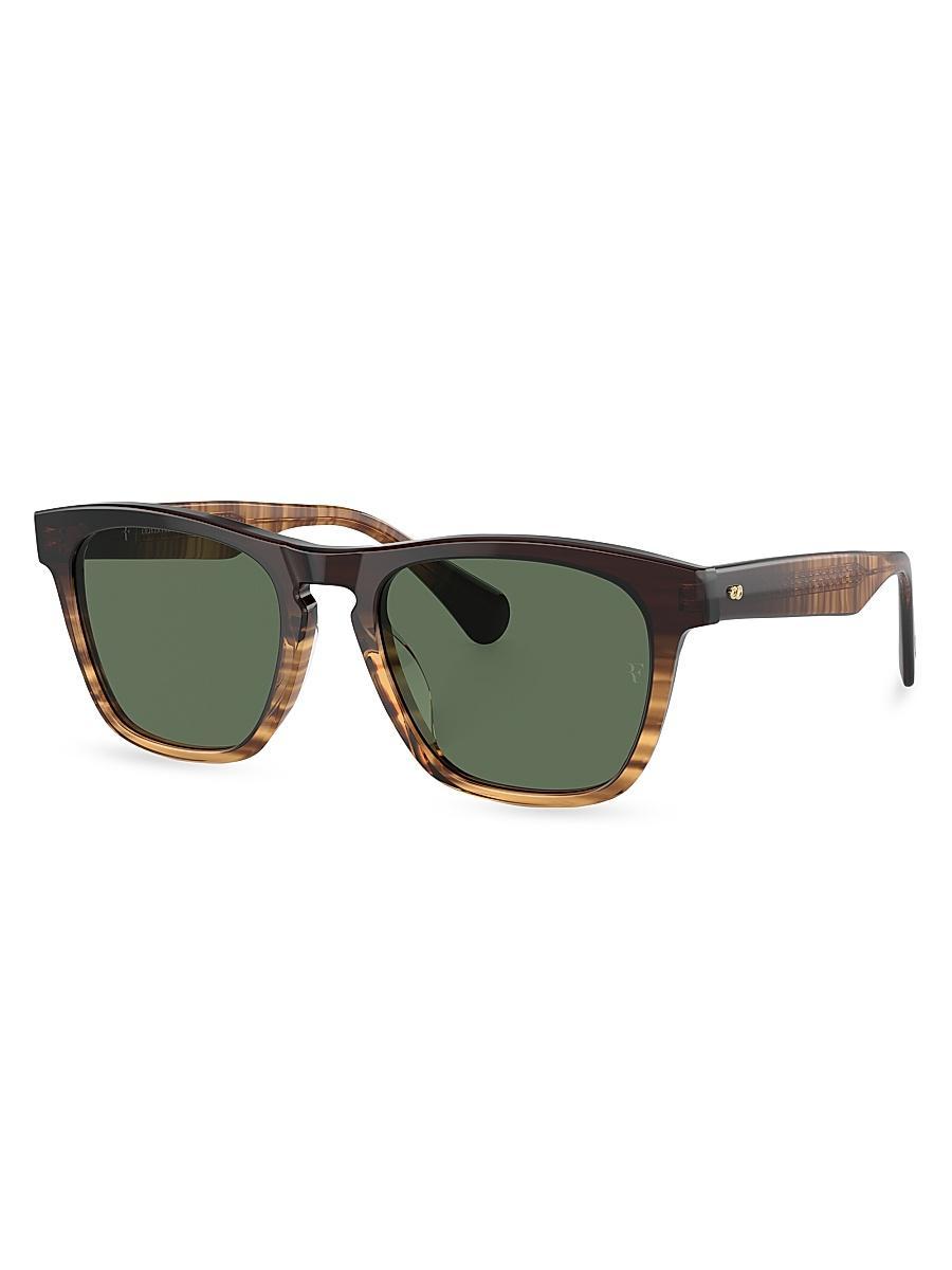 Mens R-3 Polarized Acetate Square Sunglasses Product Image