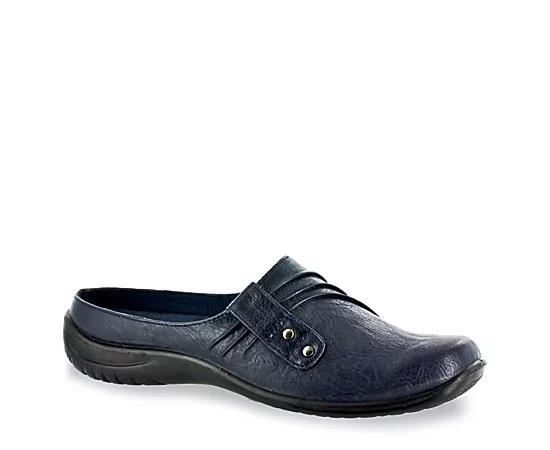 Easy Street Holly Womens Mules Blue Product Image