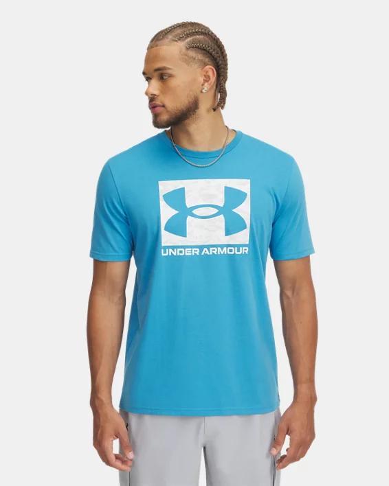 Mens UA ABC Camo Boxed Logo Short Sleeve Product Image