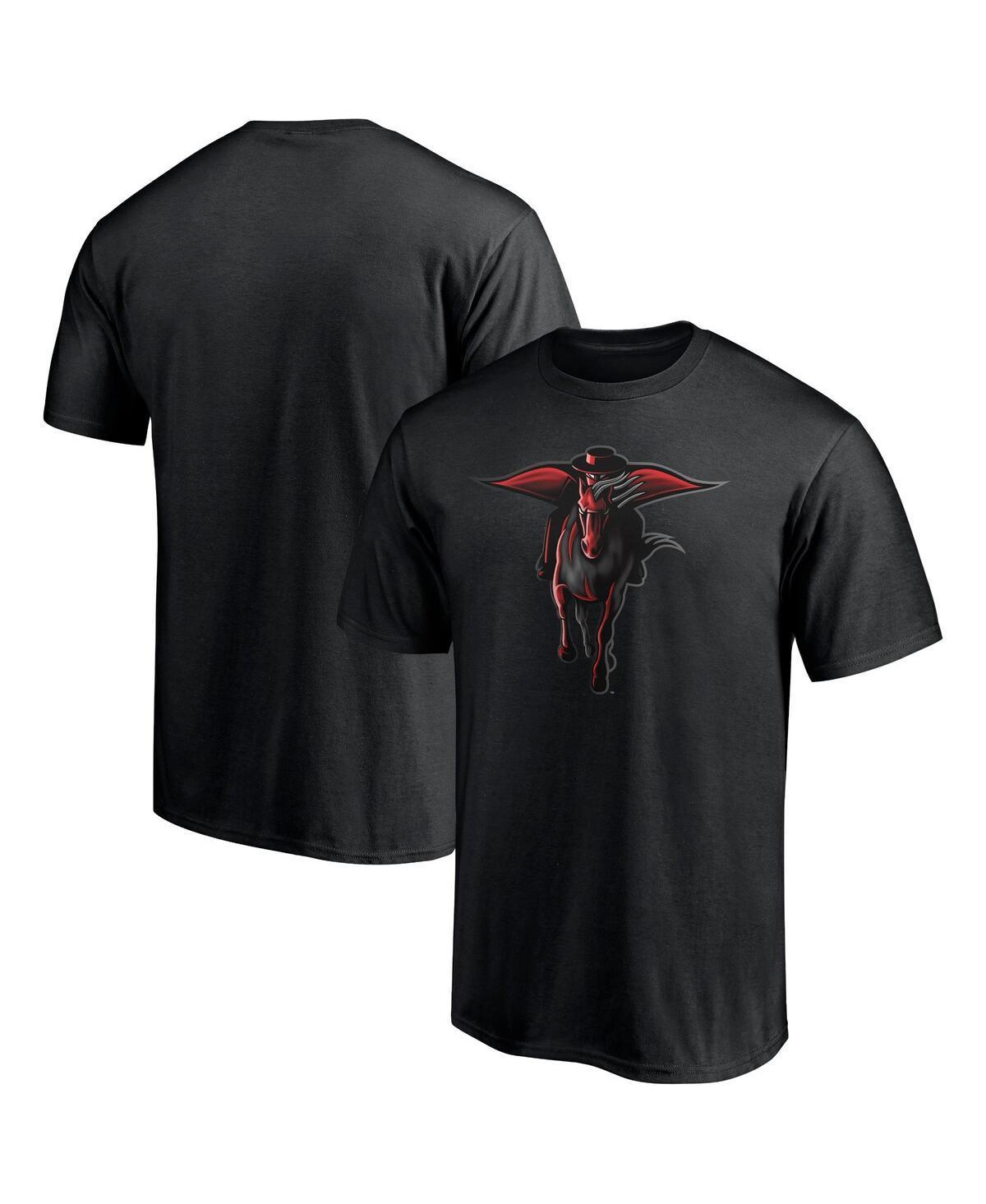 Mens Black Texas Tech Red Raiders Team Midnight Mascot T-shirt Product Image