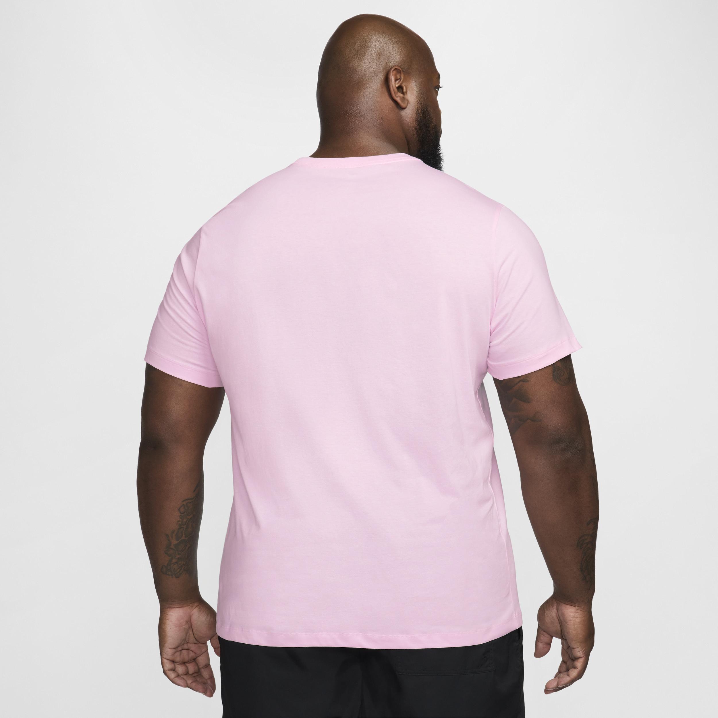 Nike Club unisex T-shirt in pink Product Image