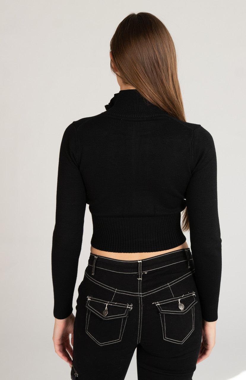 Zip Up Cardigan Product Image