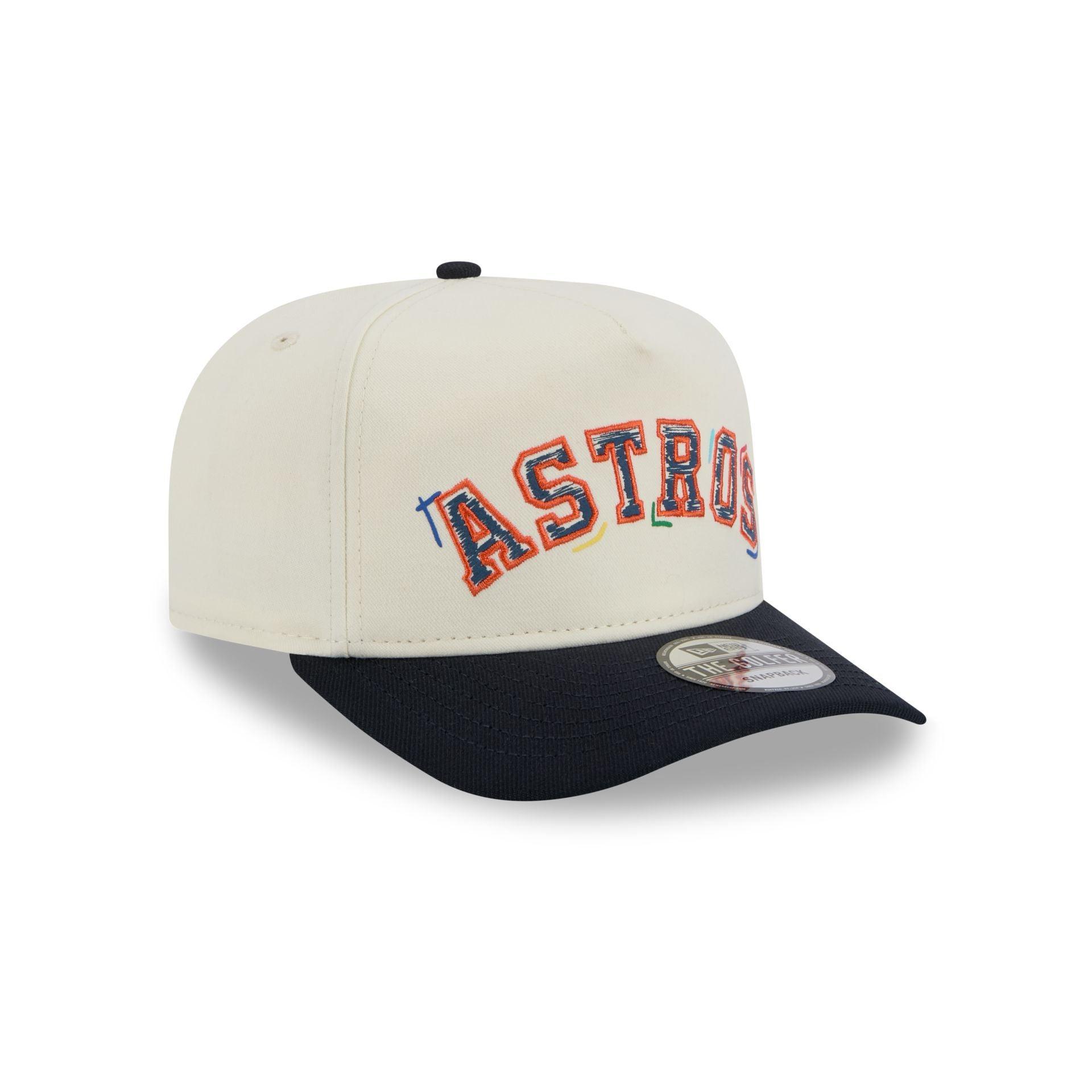 Houston Astros Team Scribble Golfer Hat Male Product Image