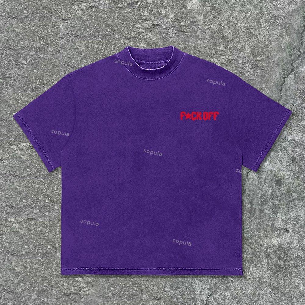 Sopula Studio Vintage Y2k Street Graphic Print Cotton T-Shirt Product Image