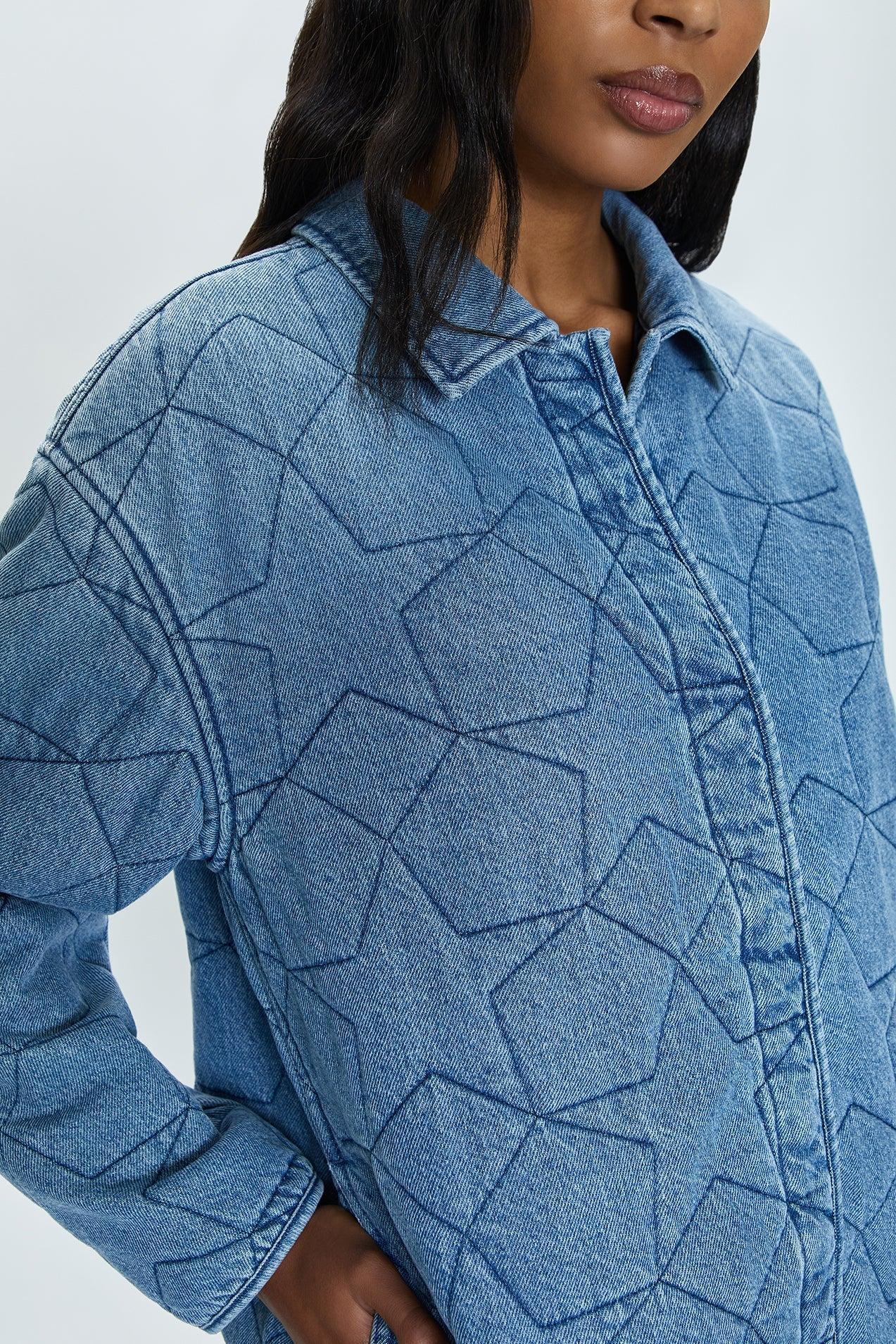 Alyssa Quilted Star Jacket Product Image