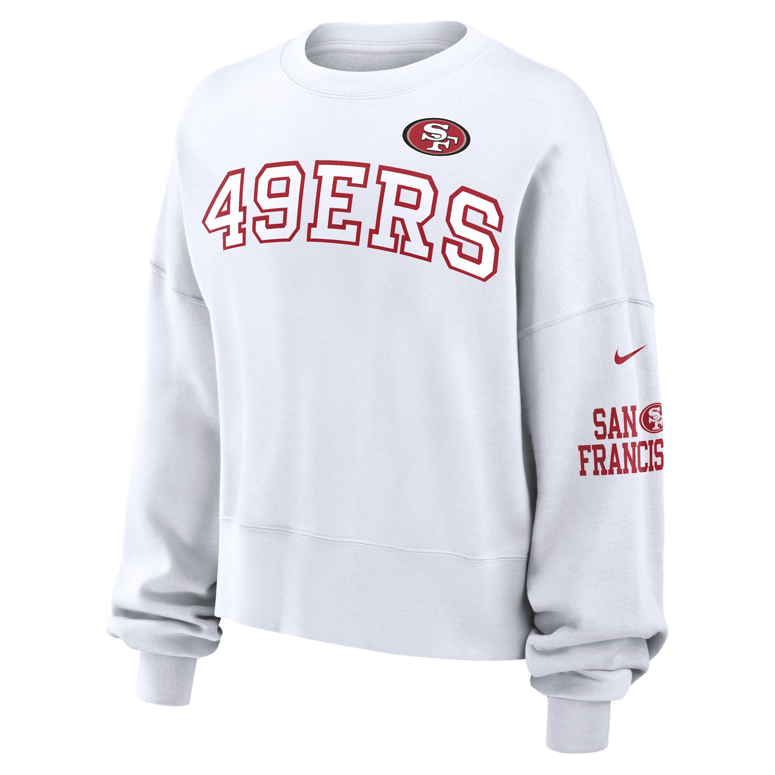 San Francisco 49ers Nike Women's NFL Pullover Crew Product Image