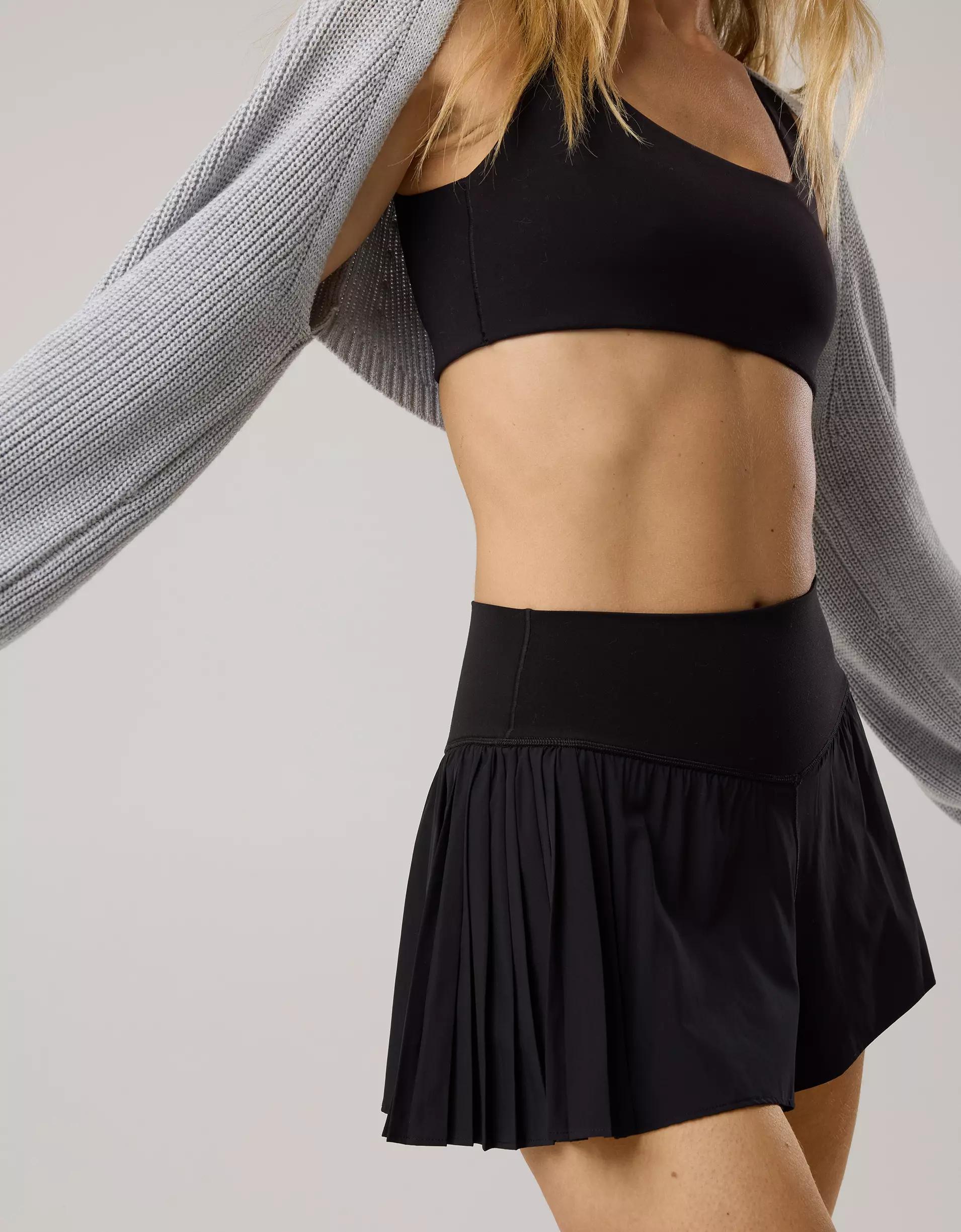 OFFLINE By Aerie Real Me Pleated Flowy Short Product Image