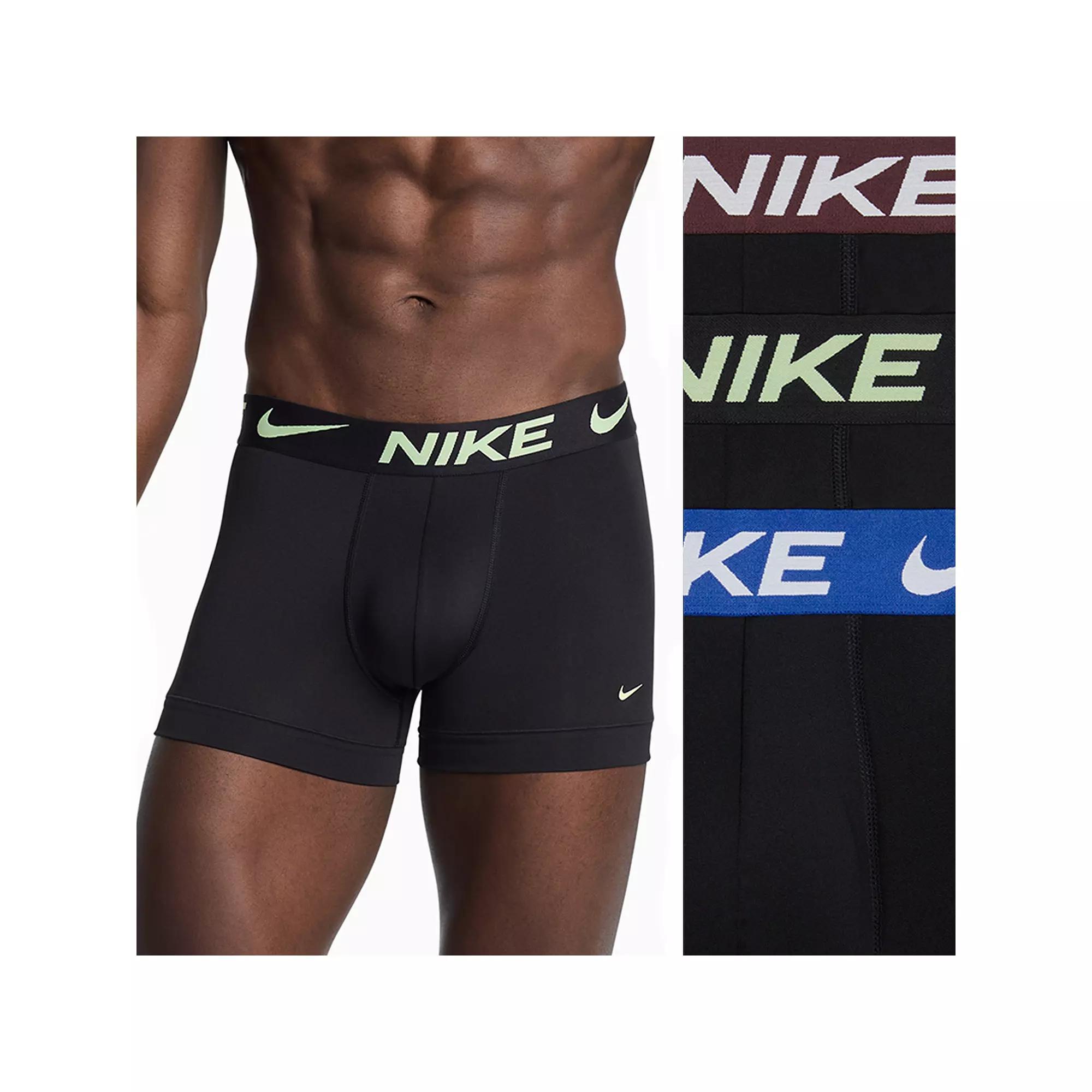 Men's Nike 3-Pack Dri-FIT Essential Microfiber Trunks,  Product Image