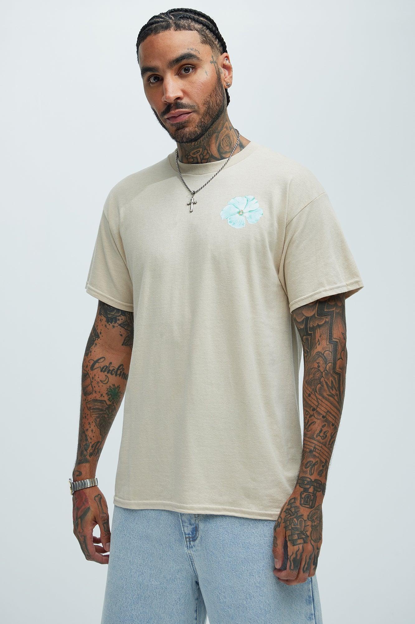 Life Is A Canvas Short Sleeve Tee - Sand Product Image