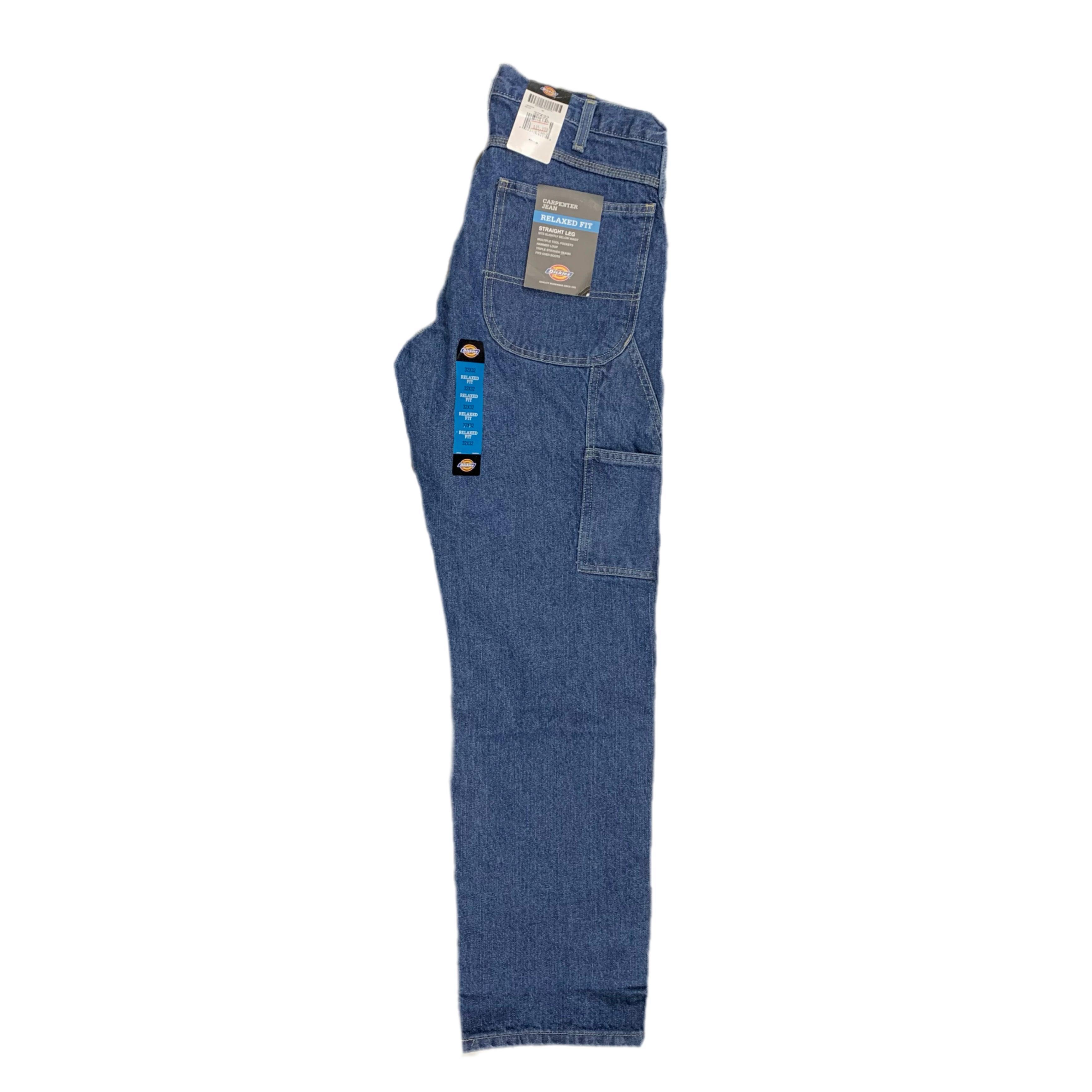 Dickies Relaxed Fit Carpenter Jeans - Stonewashed Male Product Image