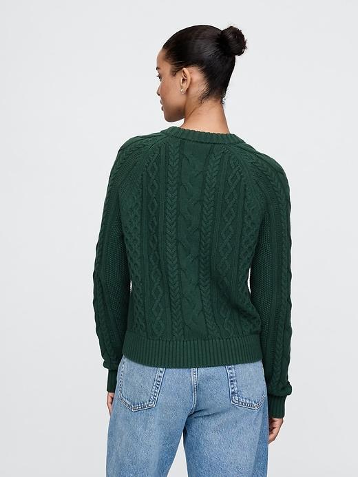 Classic Cable-Knit Sweater Product Image