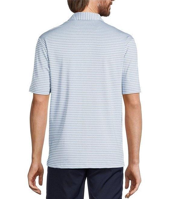 Roundtree & Yorke Performance Multi Stripe Polo Shirt Product Image