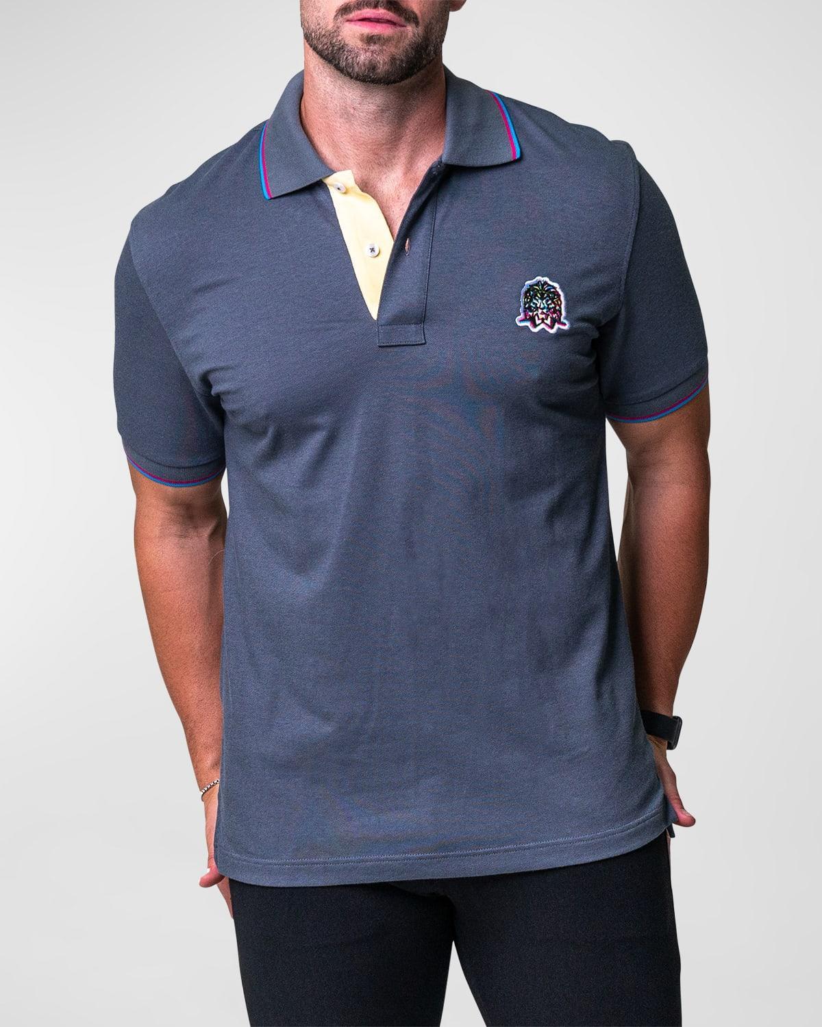 Mens Mozart Tipped Polo Shirt Product Image