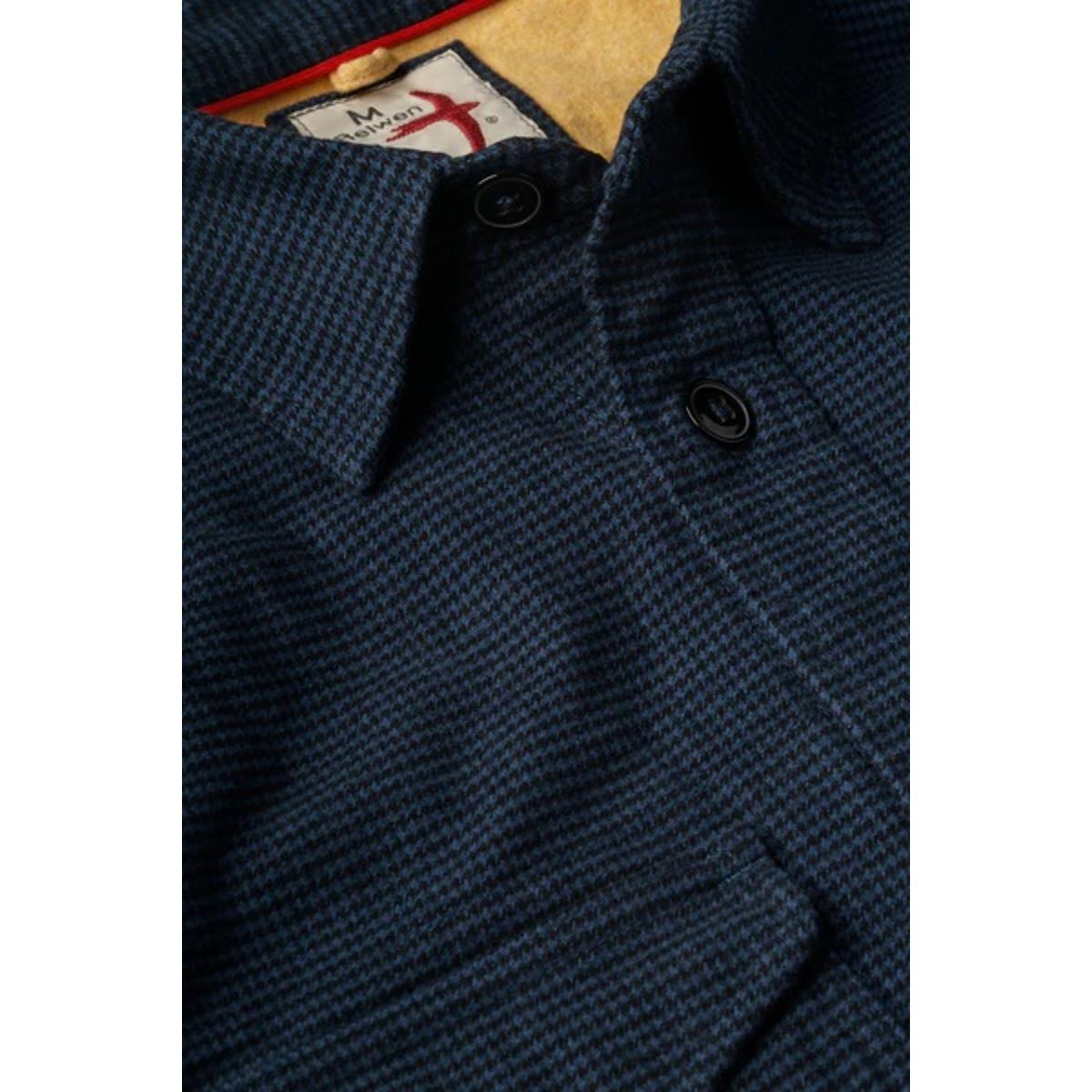 Utility Workshirt Navy Black Houndstooth Product Image