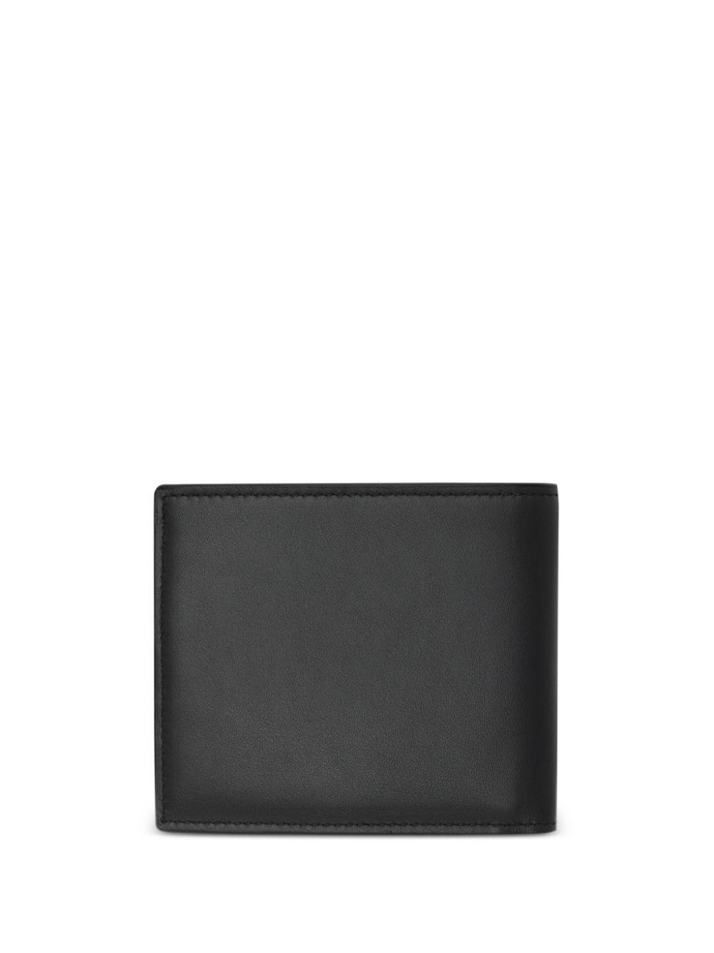 BURBERRY B-shield Bi-fold Wallet In Black Product Image