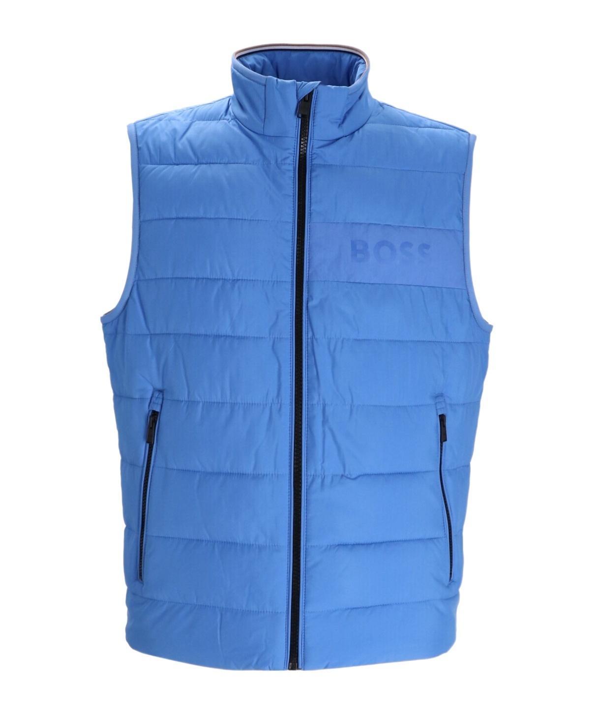 HUGO BOSS Logo Vest In Blue Product Image