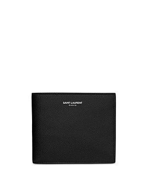 Saint Laurent Saint Laurent Paris East/West Wallet in Grain De Poudre Embossed Leather Product Image