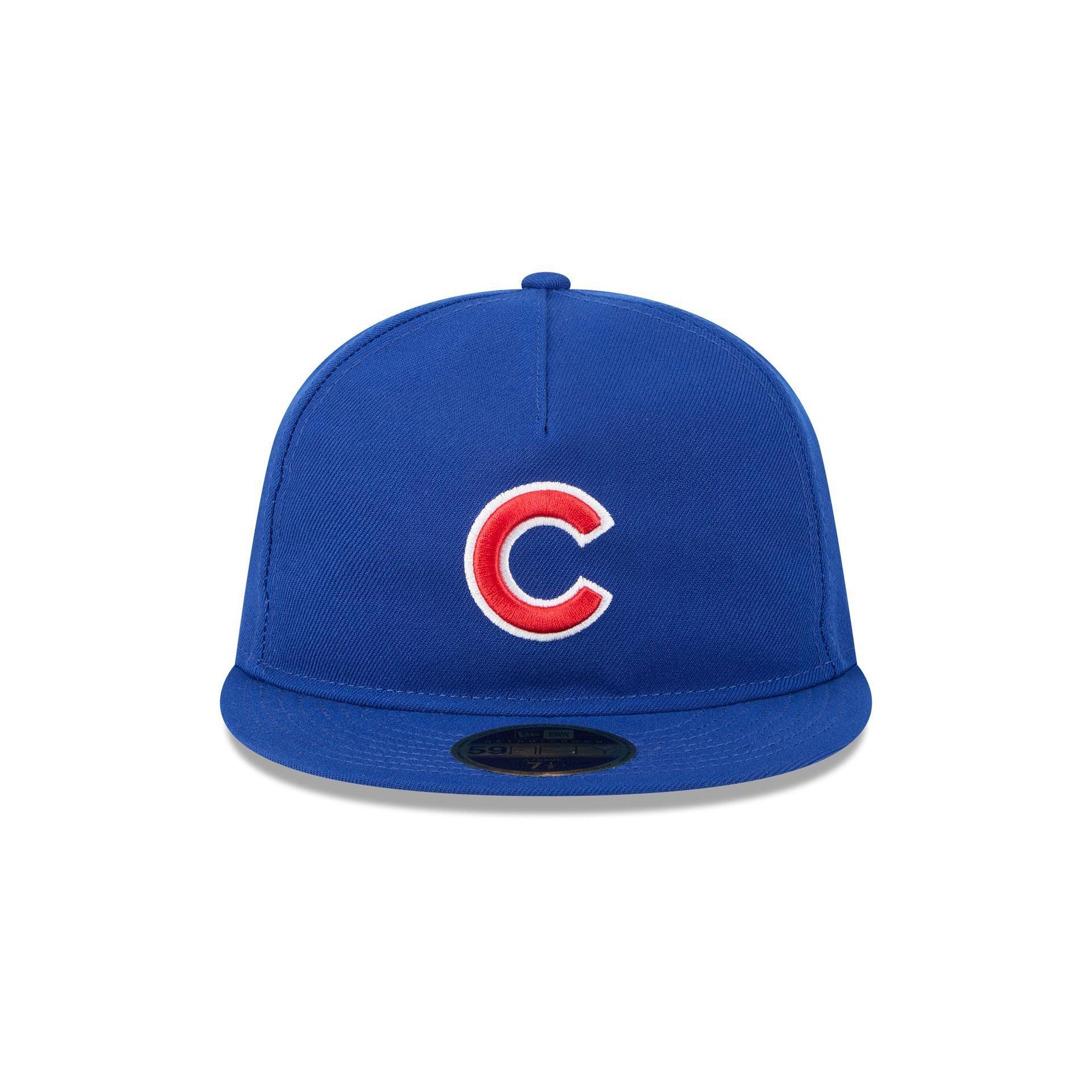 Chicago Cubs Easy Retro Crown 59FIFTY A-Frame Fitted Hat Male Product Image