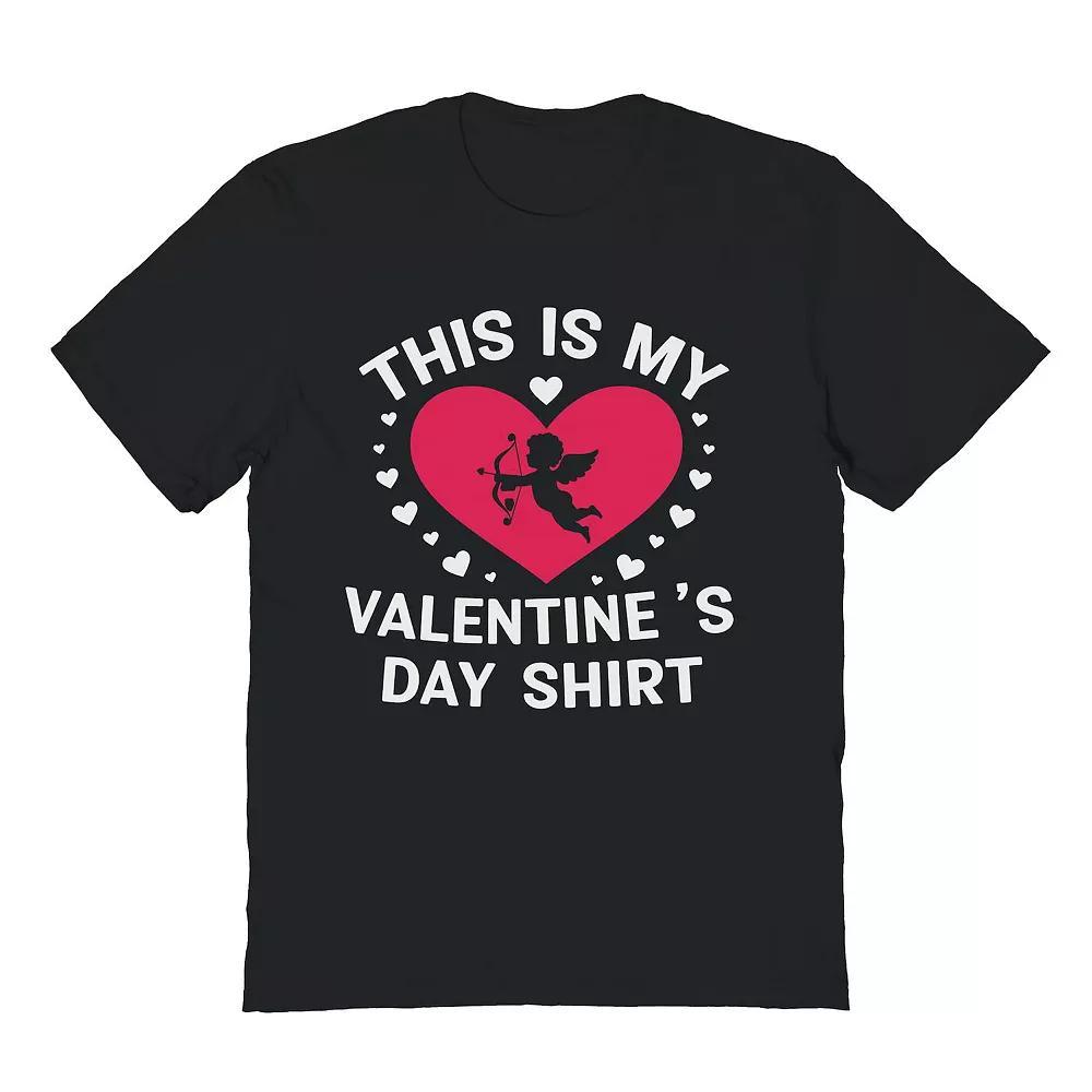 Men's This Is My Valentine's Day Graphic Tee, Adult Unisex,  Product Image
