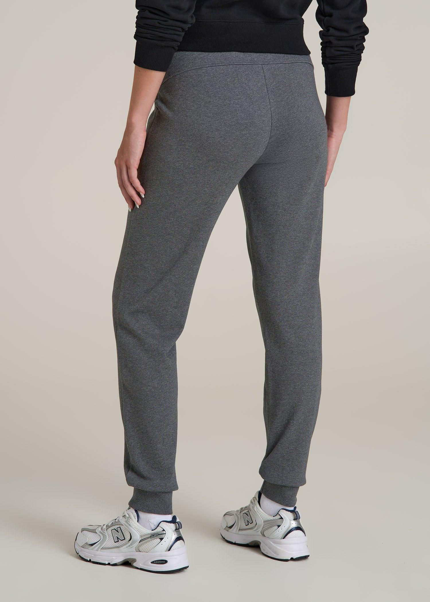 Wearever 2.0 French Terry Joggers for Tall Women in Charcoal Mix Product Image