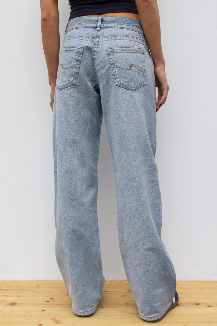 Low waist wide leg jeans Product Image