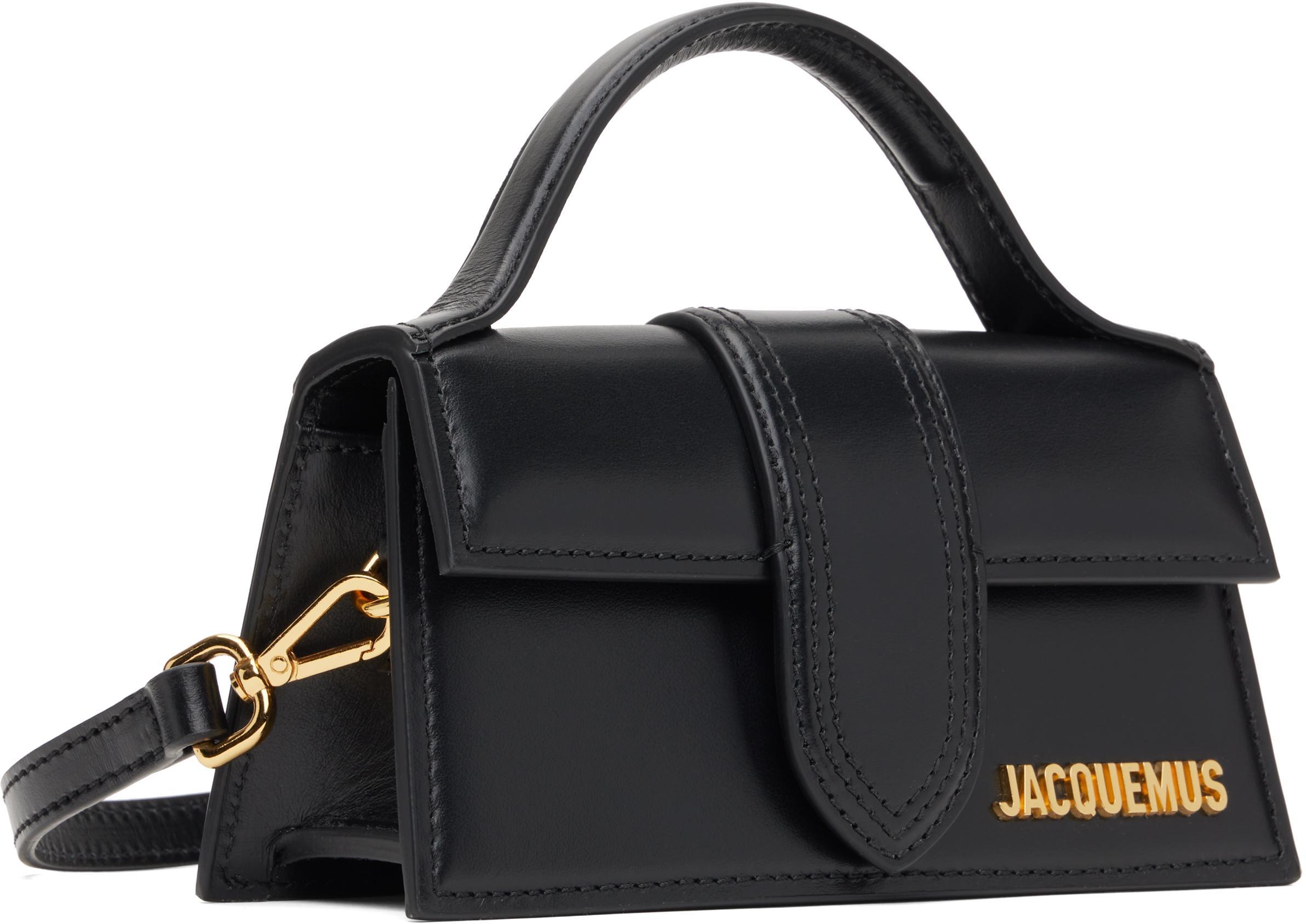 JACQUEMUS Black Les Classiques 'the Bambino' Bag In 990 Black Product Image