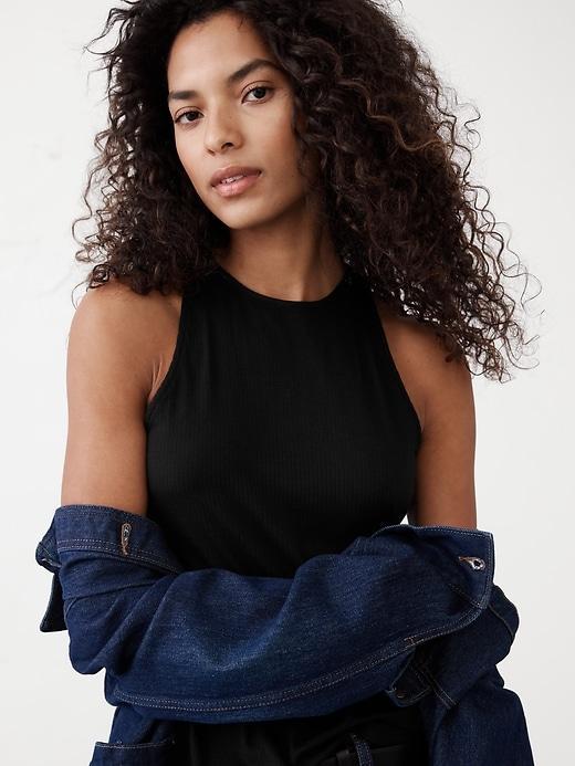 Ribbed Modern Tank Product Image