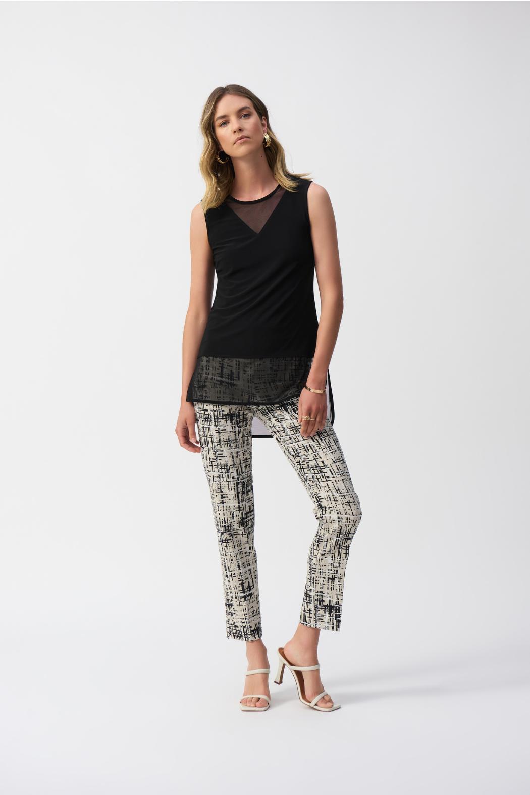 Millennium Abstract Print Slim Fit Pants Product Image