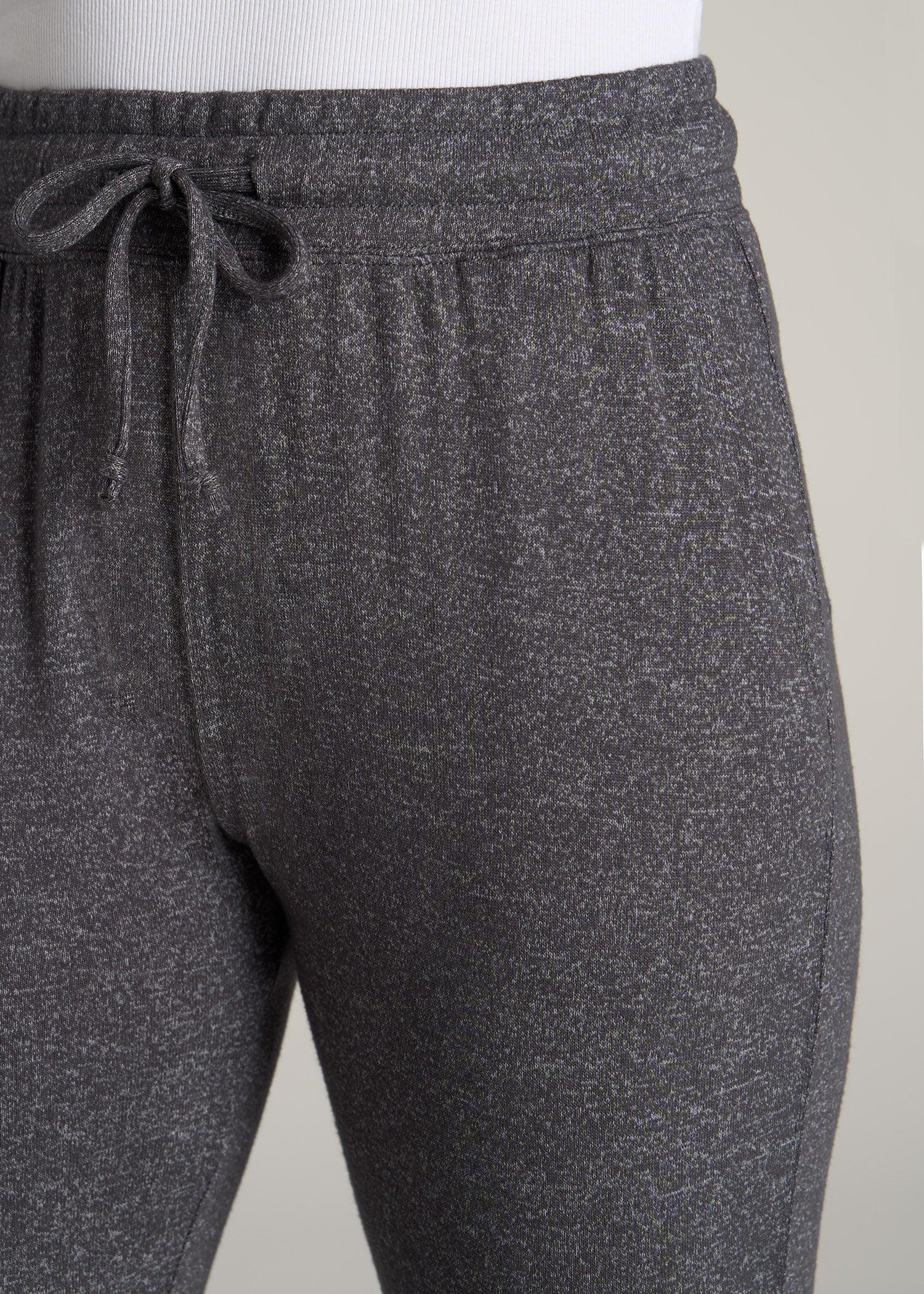 Cozy Lounge Joggers for Tall Women in Charcoal Mix Female Product Image