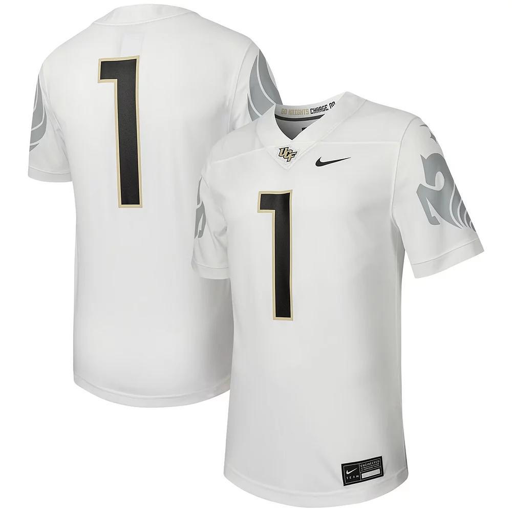 Men's Nike #1 White UCF Knights Untouchable Replica Football Jersey,  Product Image