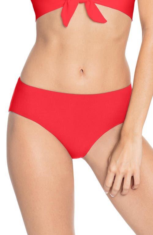 Womens Ava High-Rise Bikini Bottom Product Image