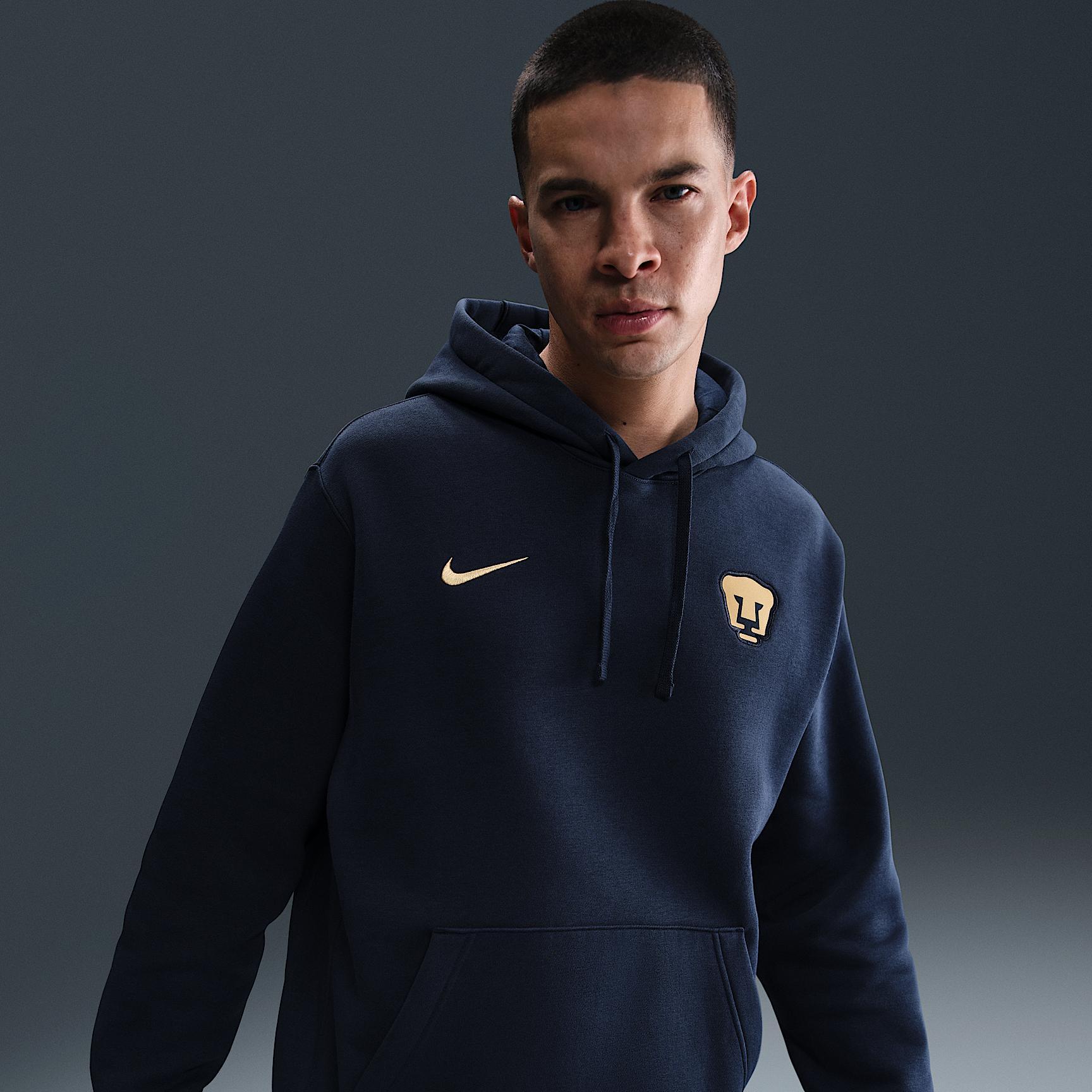 Pumas UNAM Club Men's Nike Soccer Pullover Hoodie Product Image