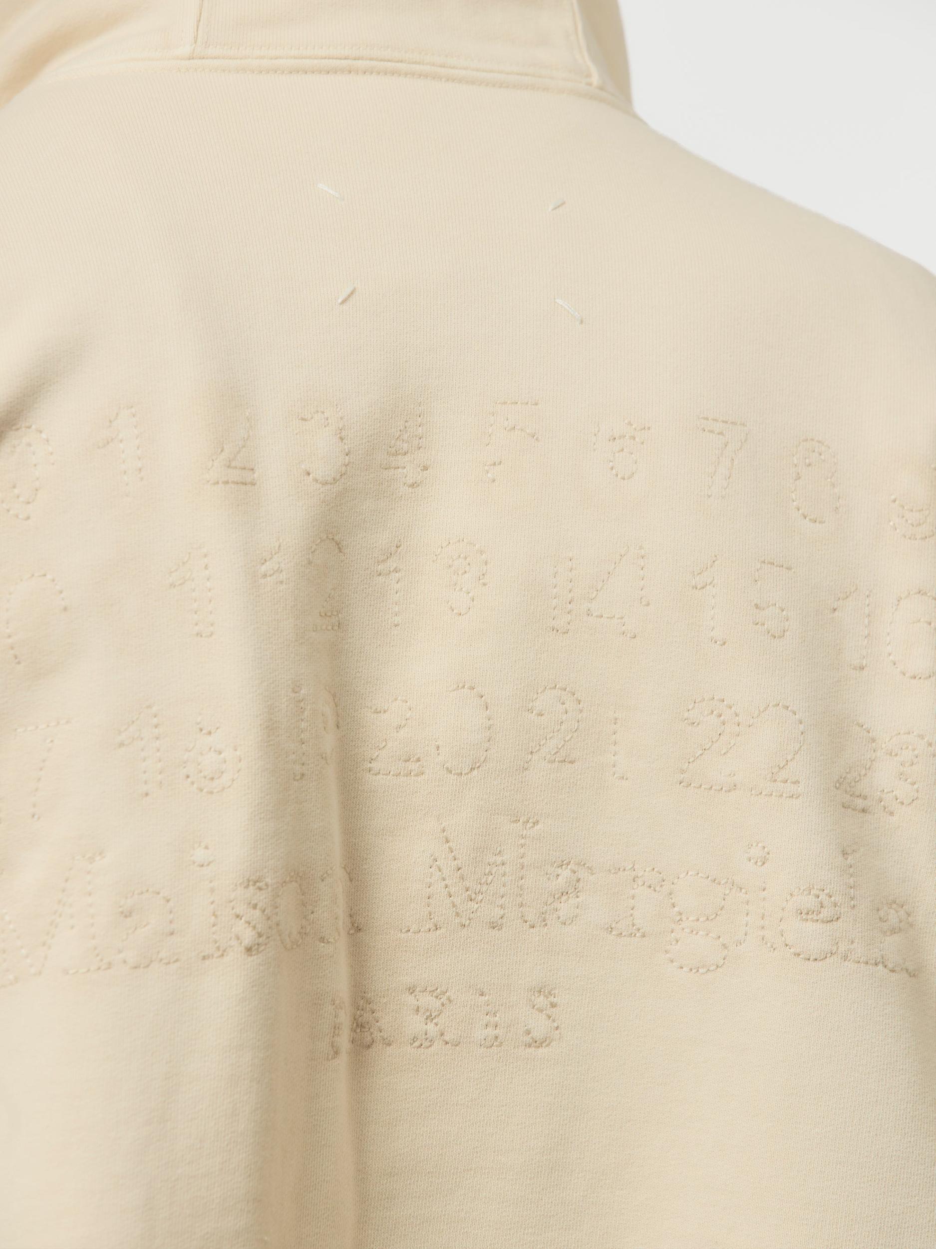 Zip Sweatshirt (Beige) Product Image