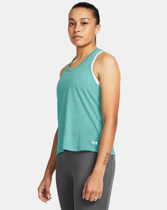 Women's UA Launch Splatter Singlet Product Image