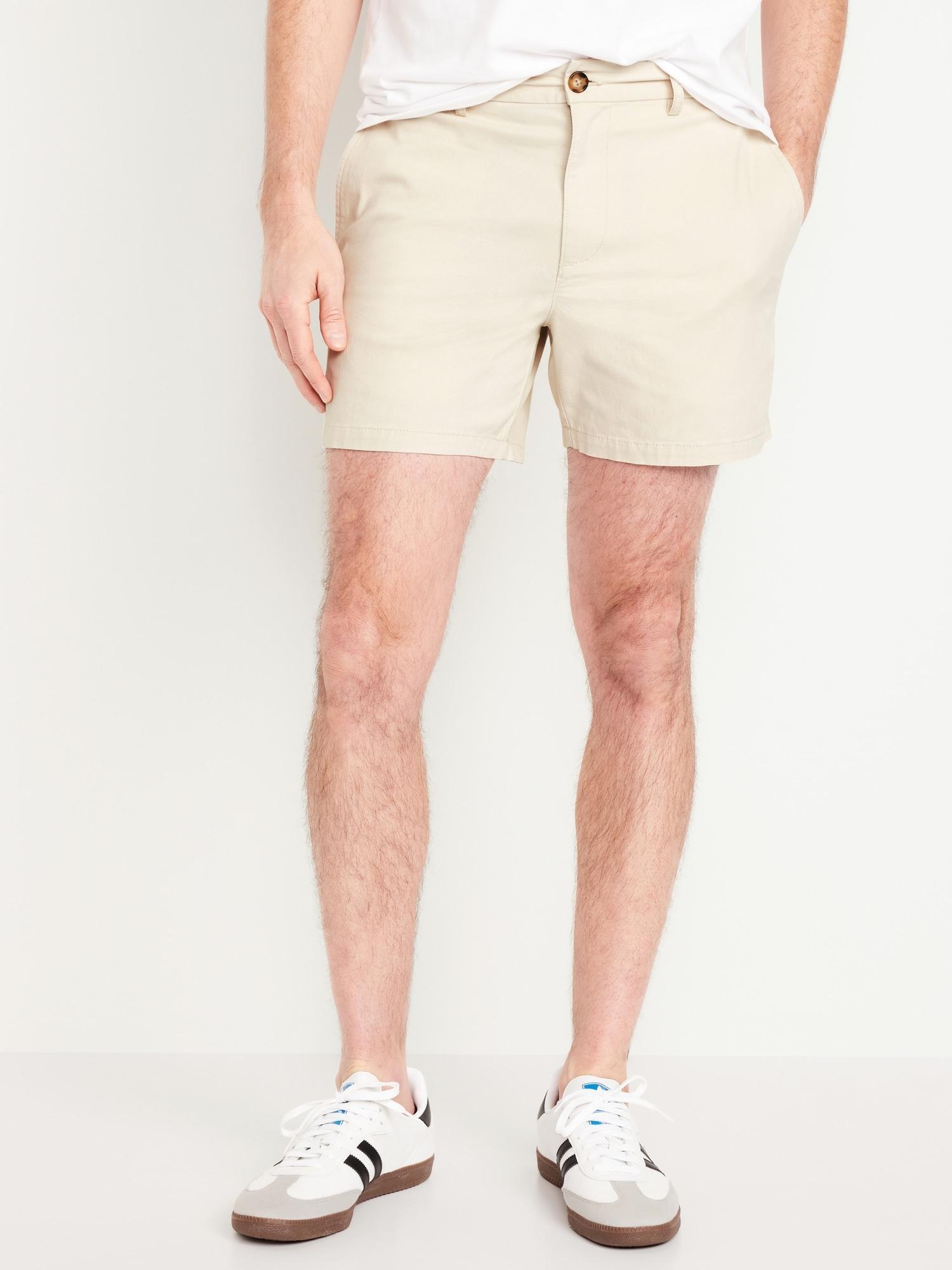 Slim Built-In Flex Rotation Chino Shorts -- 5-inch inseam Product Image