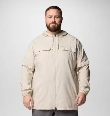 Columbia Men's Skien Valley Hooded Long Sleeve Shirt - Big- Product Image