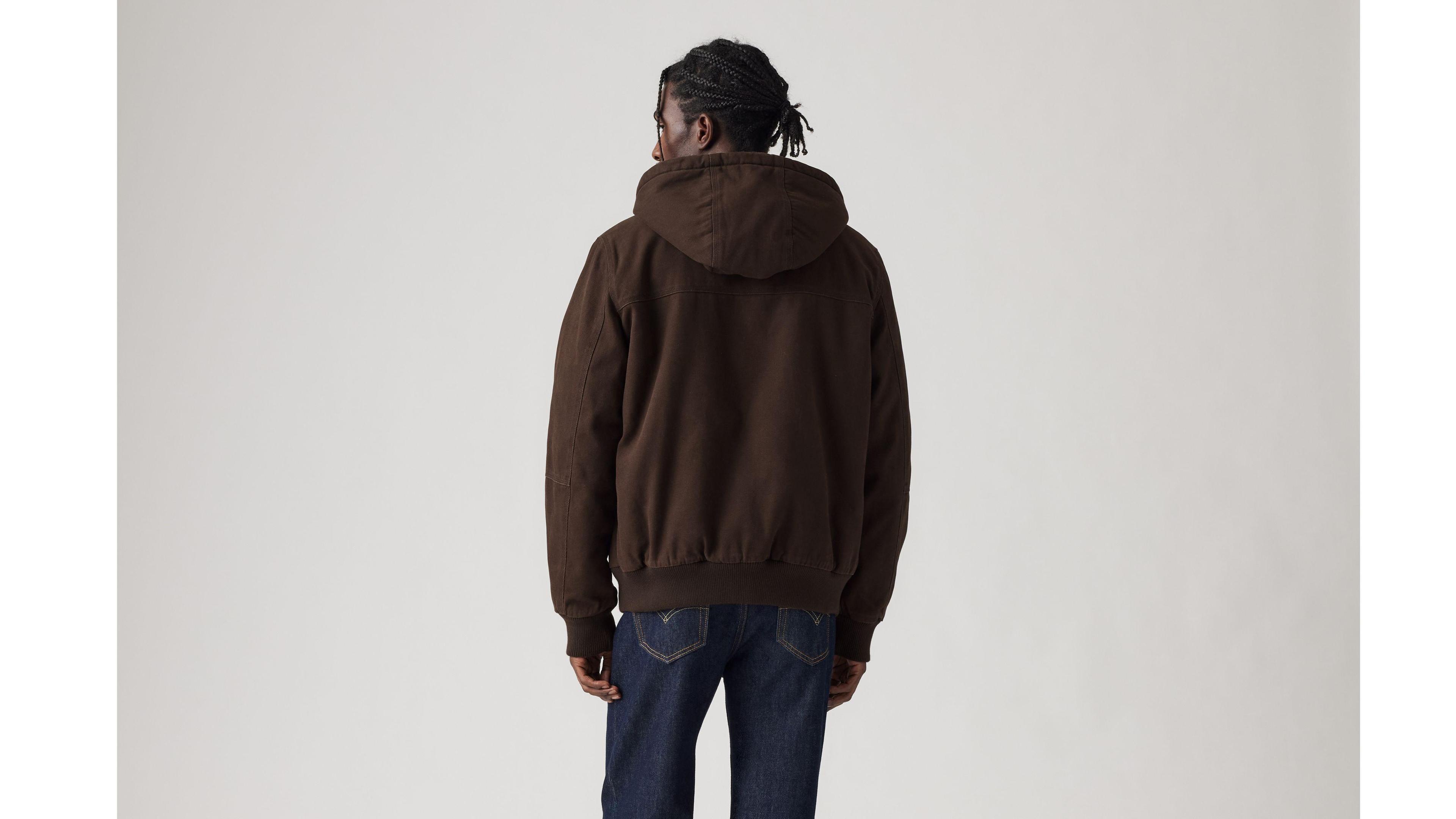 Sherpa Lined Hooded Jacket Product Image