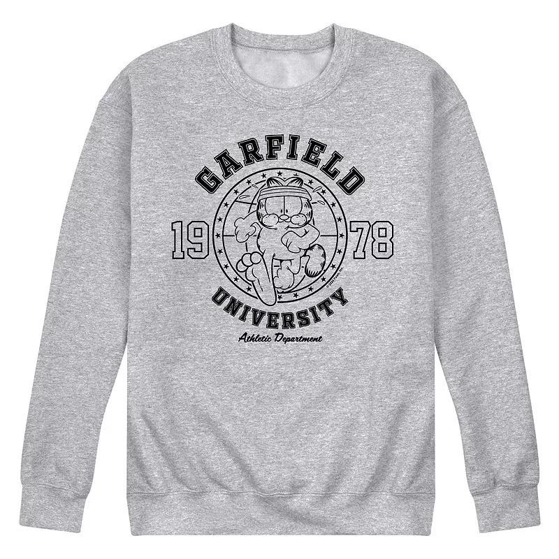 Men's Garfield Athletic Dept. Running Fleece Sweatshirt,  Product Image